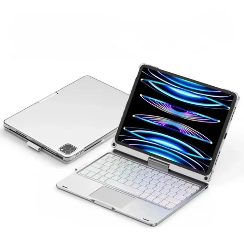 Magic Keyboard Case iPad 11th Gen 2025 iPad Air 11/13 Backlit 360°
