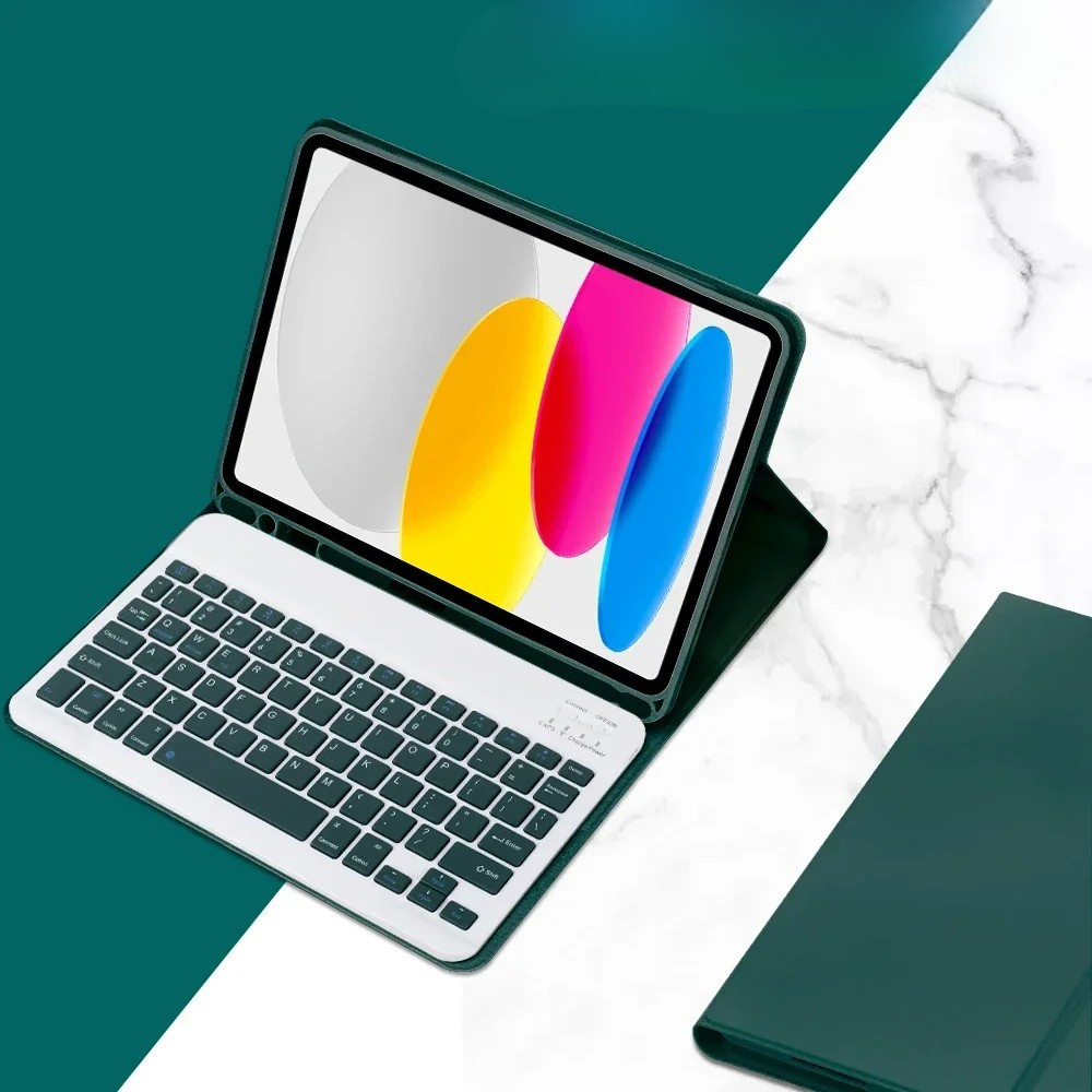 Detachable Bluetooth Keyboard Case for 10.9 Tablet Wireless Protective Cover