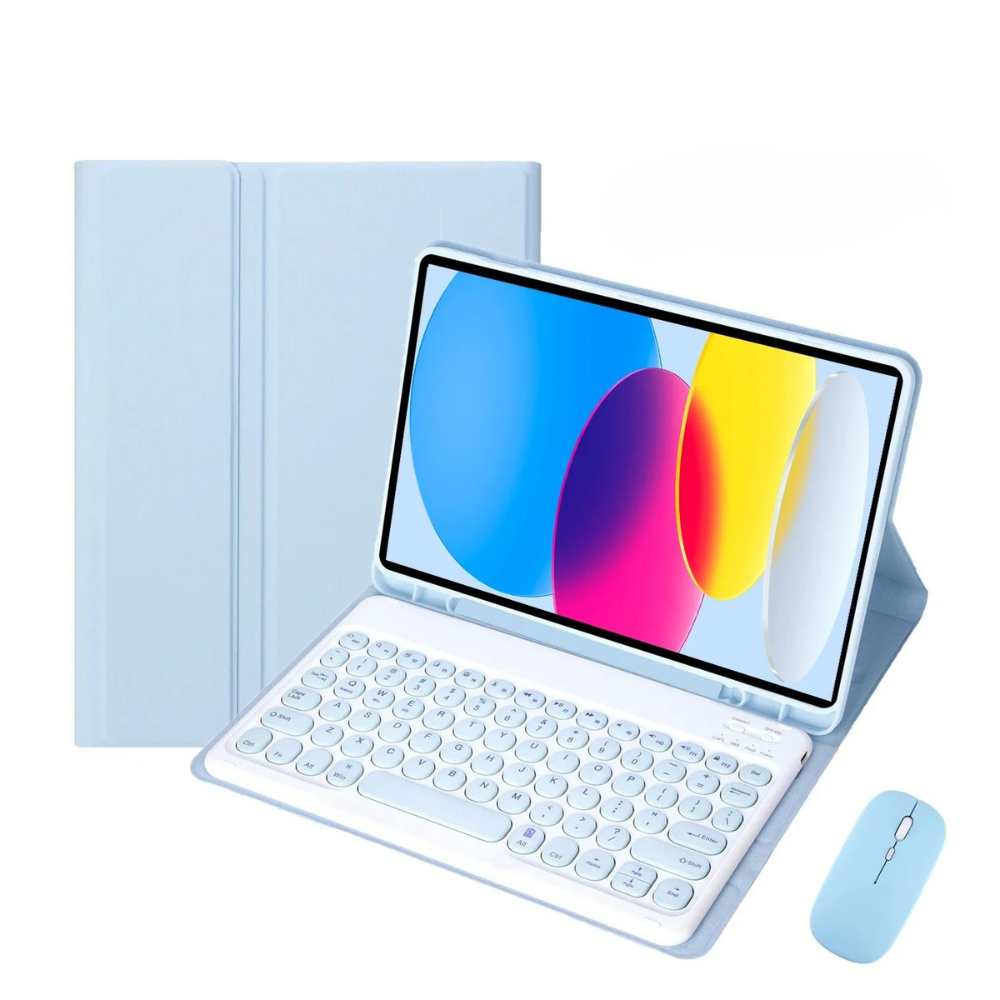 Bluetooth Keyboard Case for 11 Inch Tablet 2025 Touchpad Wireless Cover