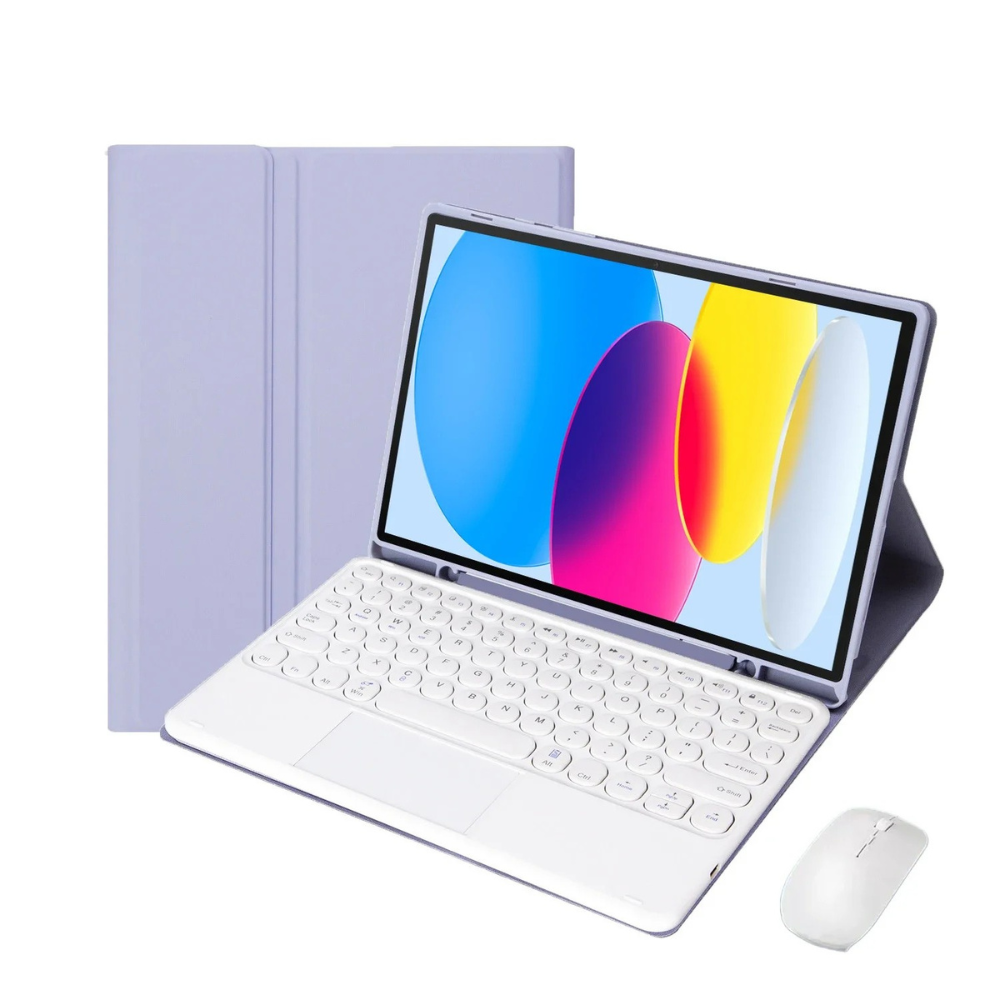 Bluetooth Keyboard Case for 11 Inch Tablet 2025 Touchpad Wireless Cover