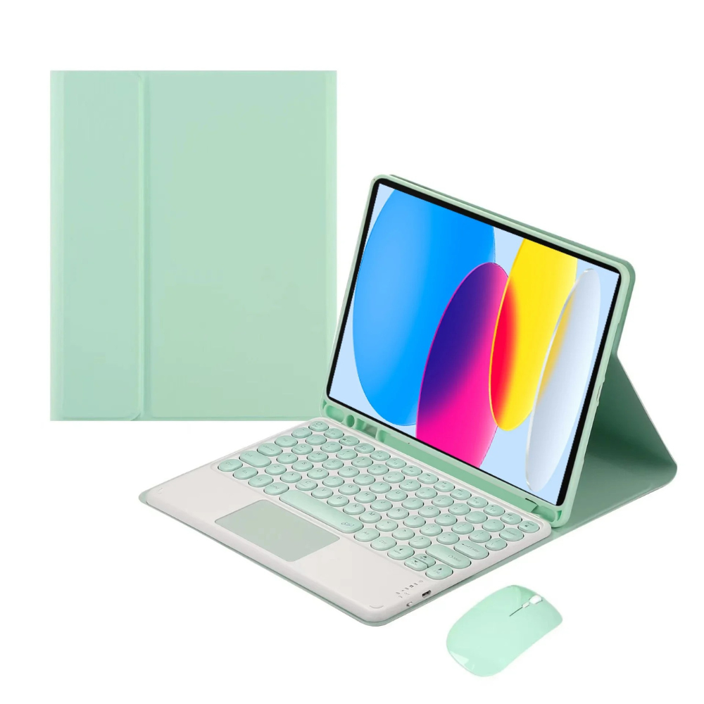 Bluetooth Keyboard Case for 11 Inch Tablet 2025 Touchpad Wireless Cover