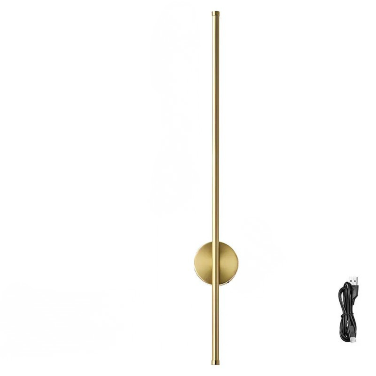 Rechargeable LED Wall Light Touch Switch 3CCT USB Battery Operated Sconce