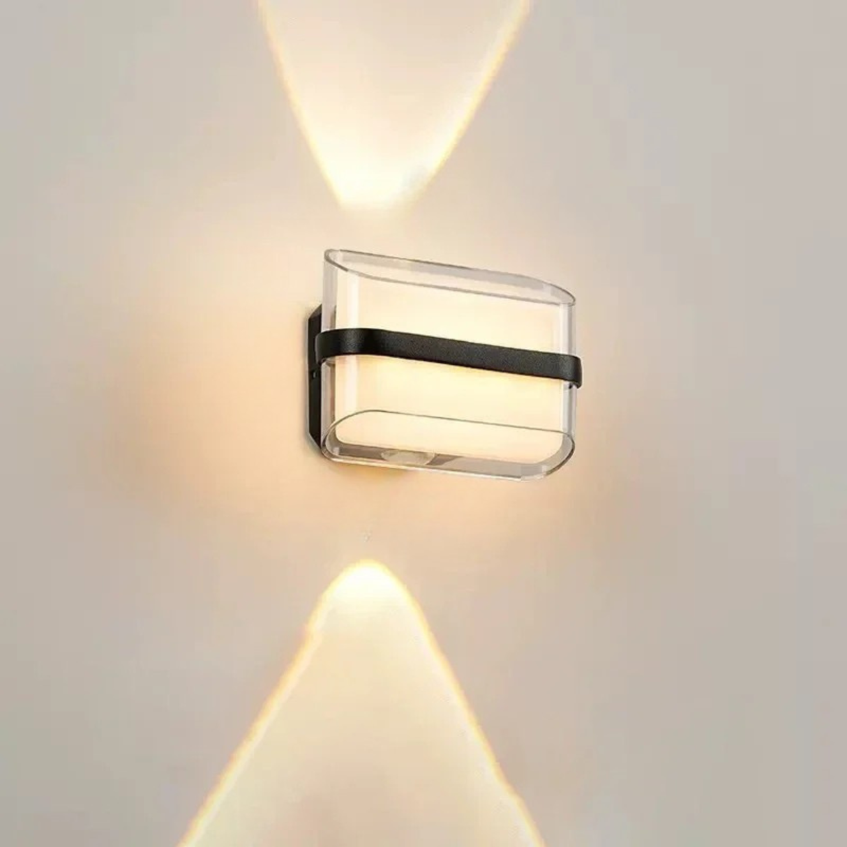 IP65 Waterproof Outdoor Wall Light Modern Round Lamp for Balcony Corridor