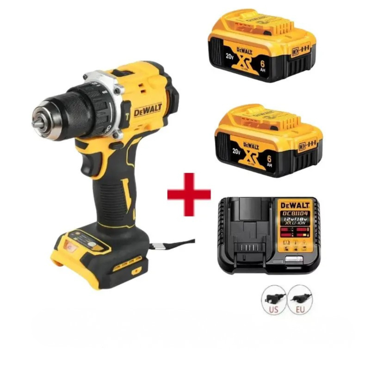 20V-Brushless-Cordless-Impact-Drill-Electric-Screwdriver-Multi-Function-Tool-Impact-Drills