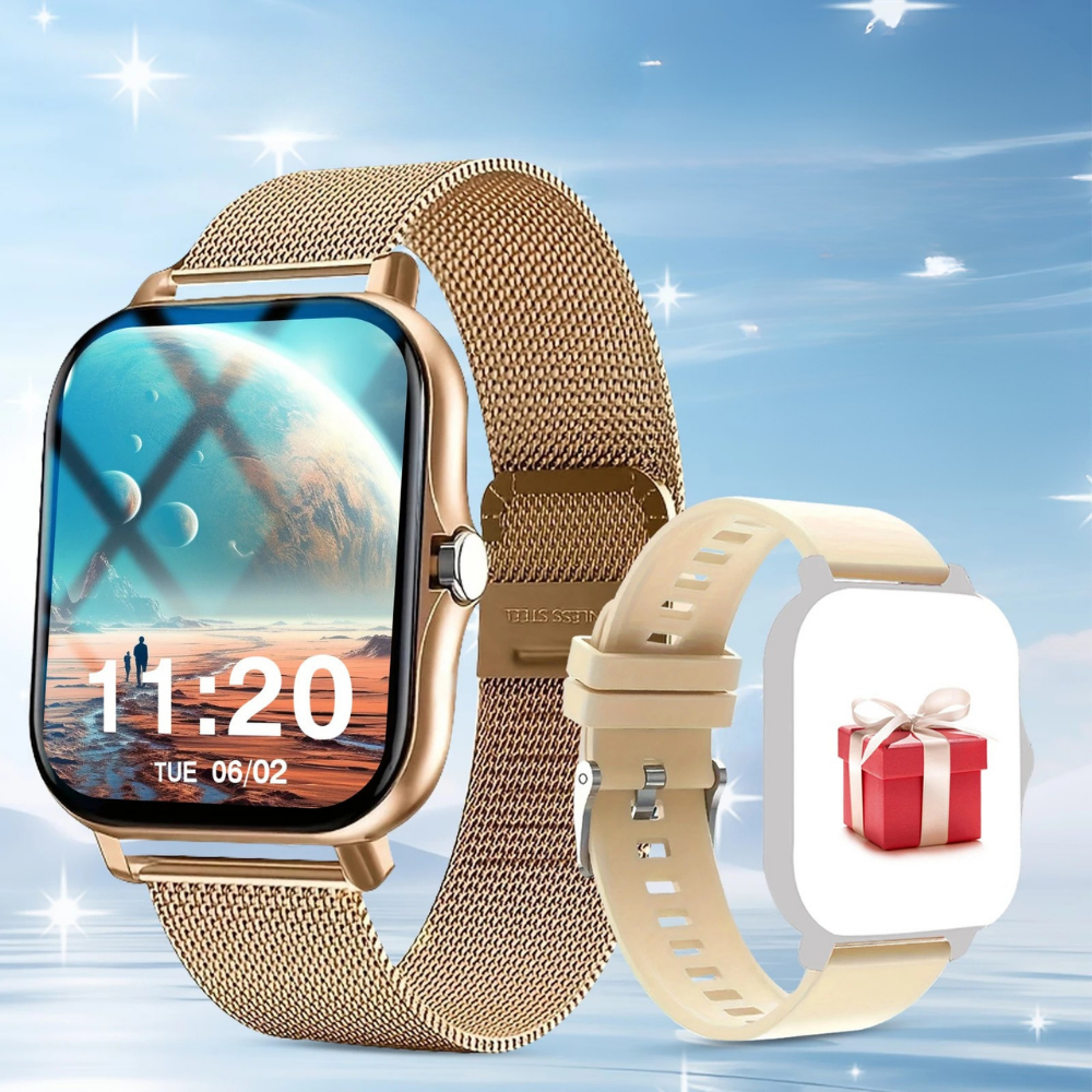 Sports Smart Watch Bluetooth Call Fitness Tracker Message Notifications for iOS Android