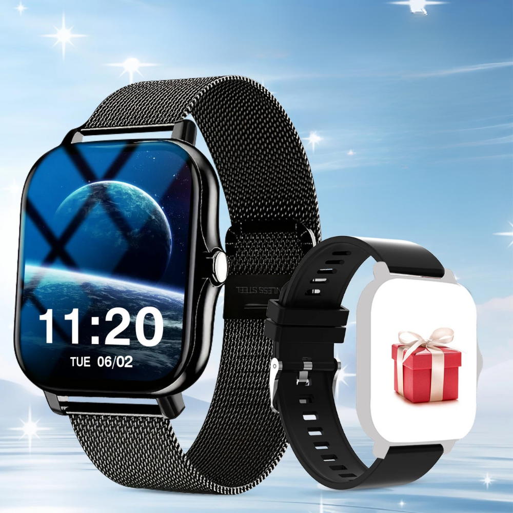 Sports Smart Watch Bluetooth Call Fitness Tracker Message Notifications for iOS Android