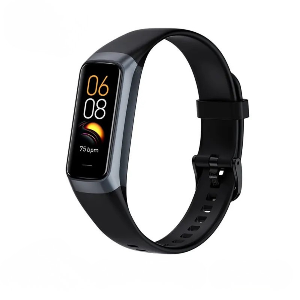 AMOLED Smart Watch Fitness Tracker Heart Rate Waterproof Sports Watch for Men Women