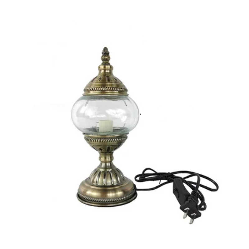 DIY Turkish Table Lamp Handmade LED Night Light Bedroom Decor Parent Child Gift