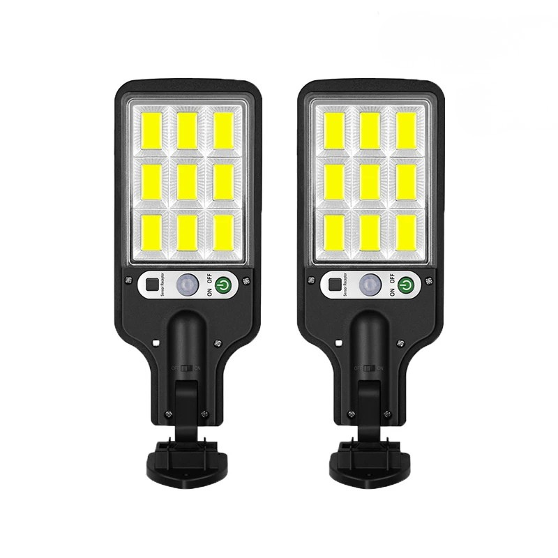 Solar Outdoor Lights: 2PCS-LED Waterproof Motion Sensor Security Lamp