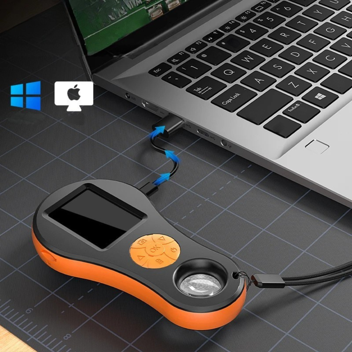 HD 1080P Digital Microscope Magnifier 2 Inch IPS Screen for PCB Repair