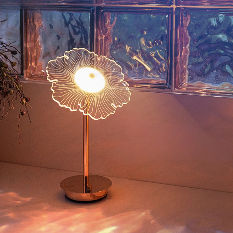 Touch Sensor LED Table Lamp USB Rechargeable Wireless Bedside Reading Light