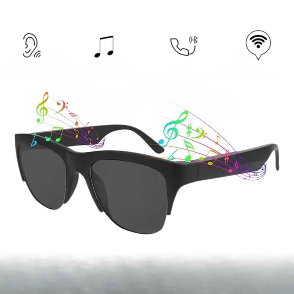 Bluetooth Smart Glasses V5.3 Wireless Sunglasses HIFI Call UV Protection Outdoor