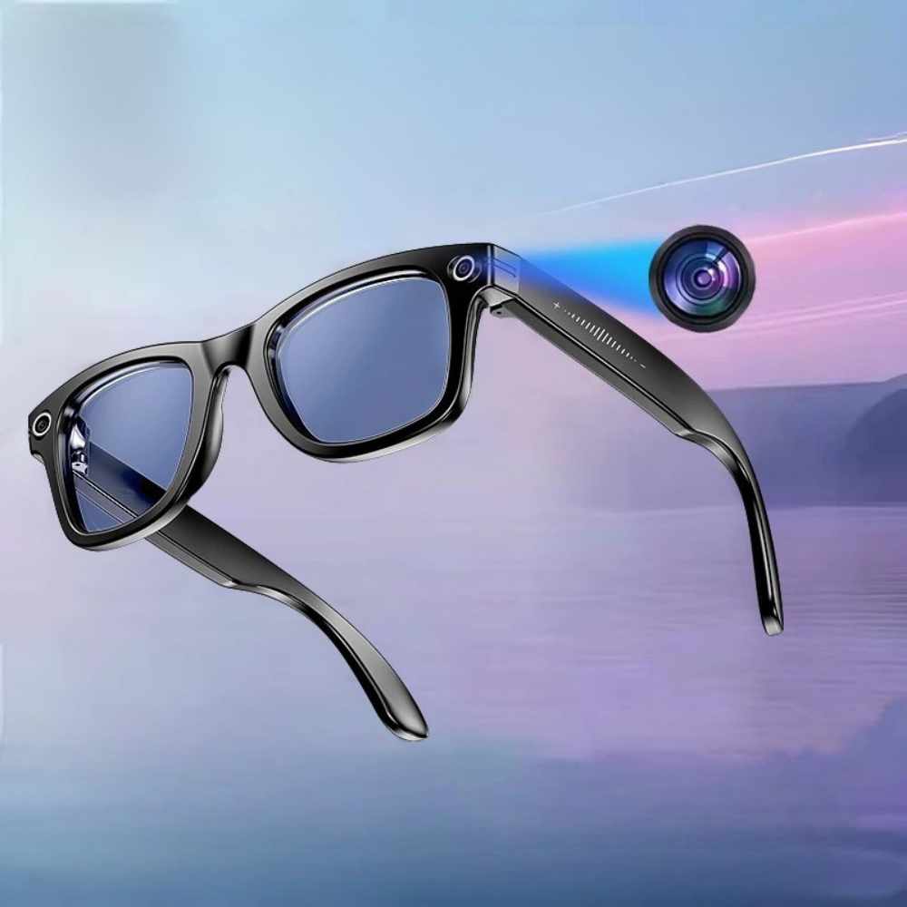 AI Camera Smart Glasses Color-Changing Translation Photo Video Recording Sunglasses