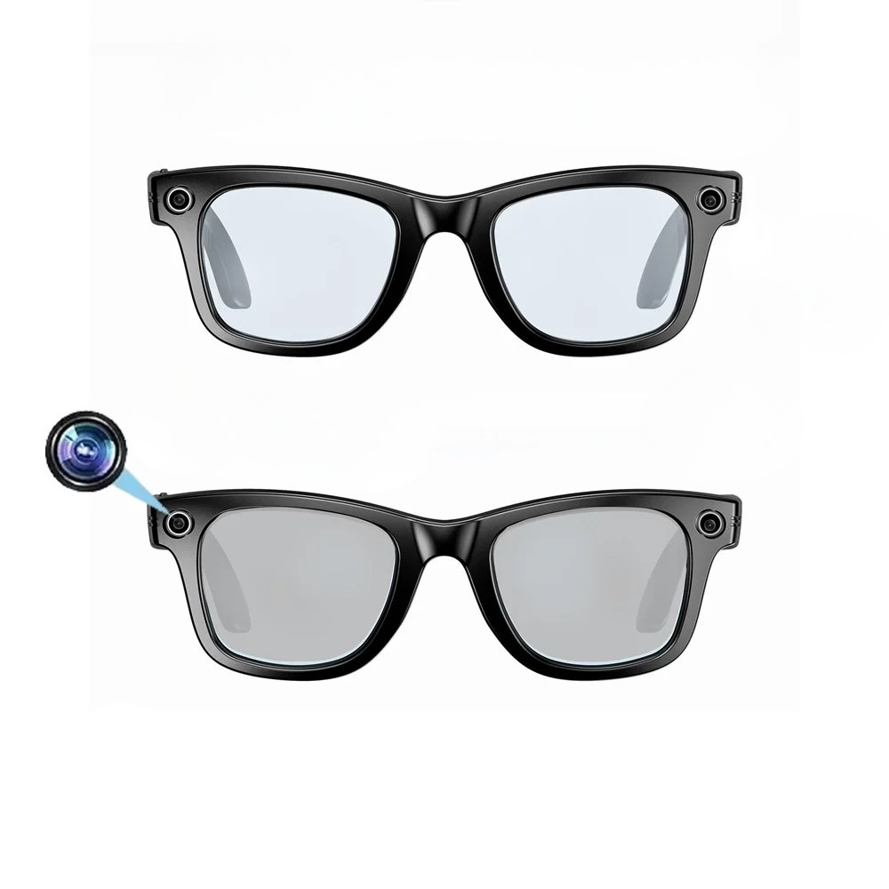 AI Smart Camera Glasses Photo Video Recording Translation Bluetooth Call Sunglasses