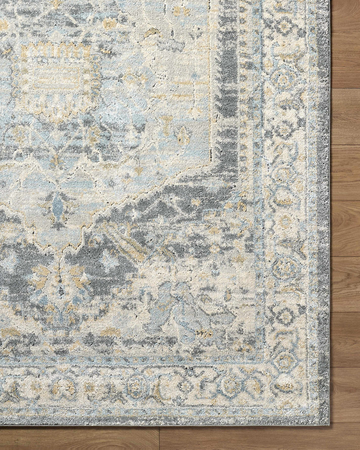Vaeda Blue Thick Luxe Rug