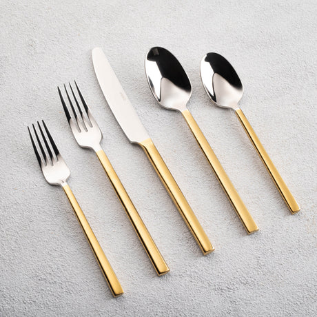 Sapphire 20-Piece 18/10 Stainless Steel Flatware Set