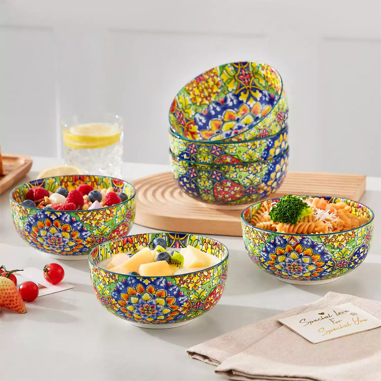 Simi Double-Sided Bowls Set of 6