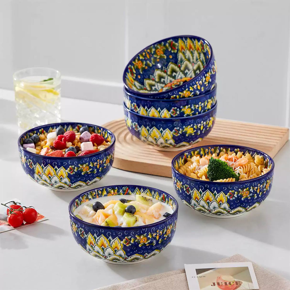 Simi Double-Sided Bowls Set of 6