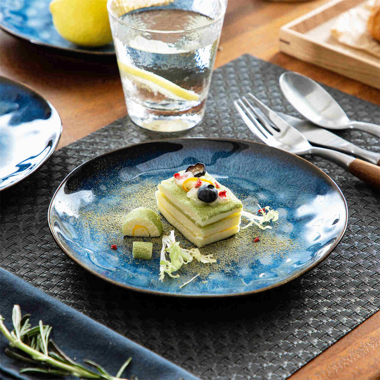 Starry Salad Plates Set of 4