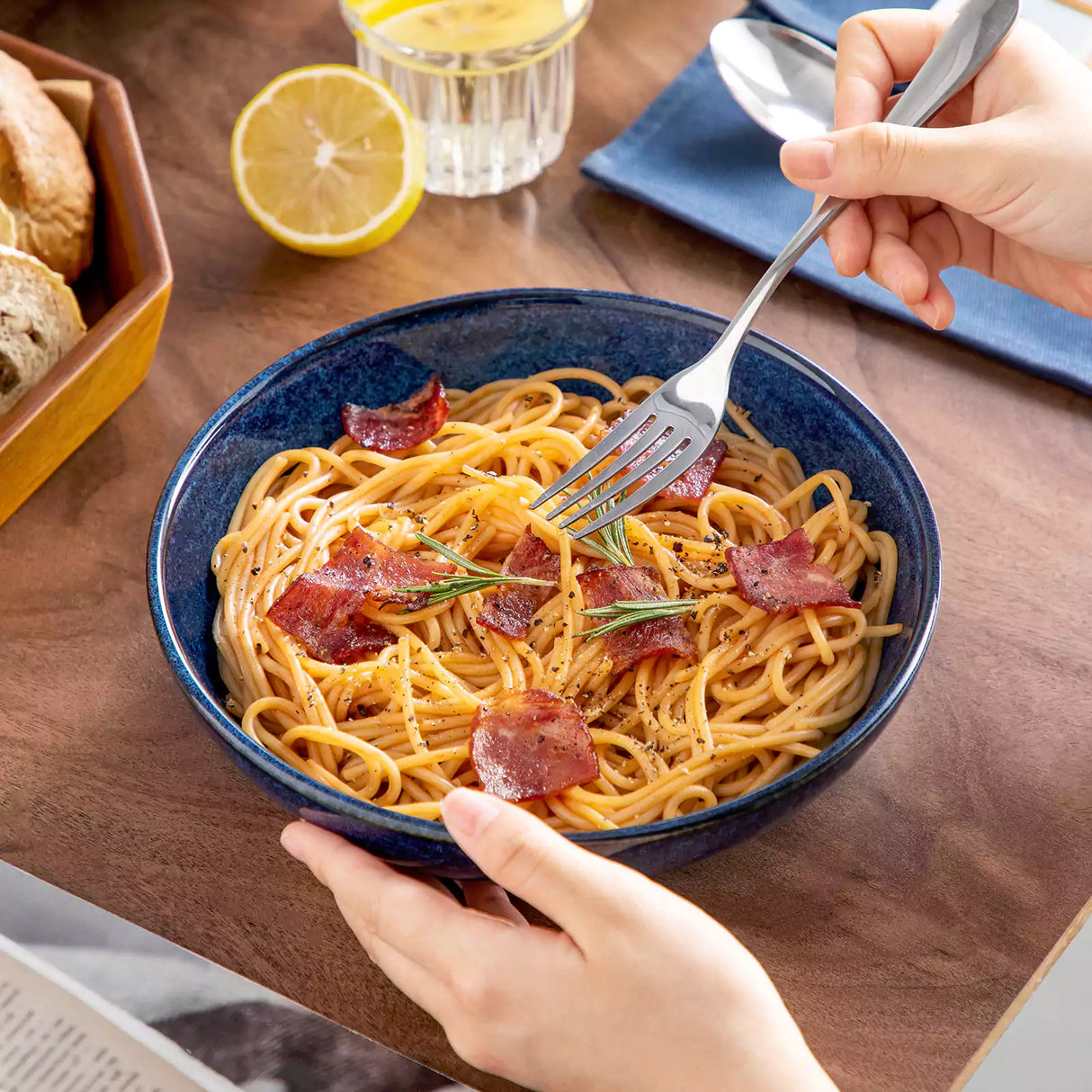 Stern Pasta Bowls Set of 4