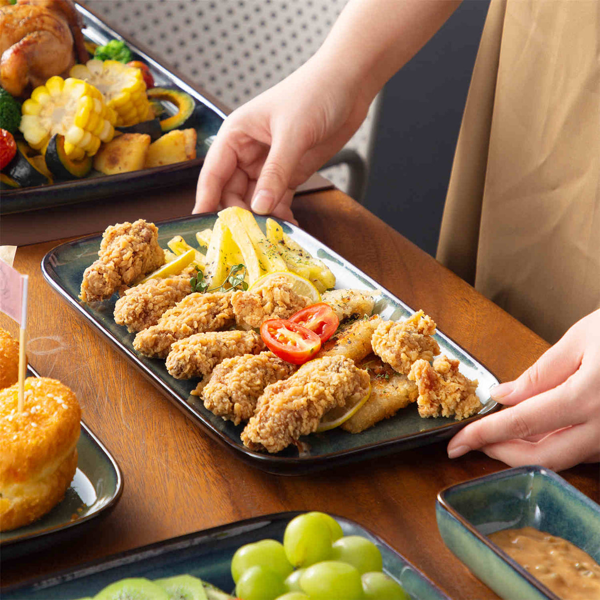 Stern Serving Platters Set of 3