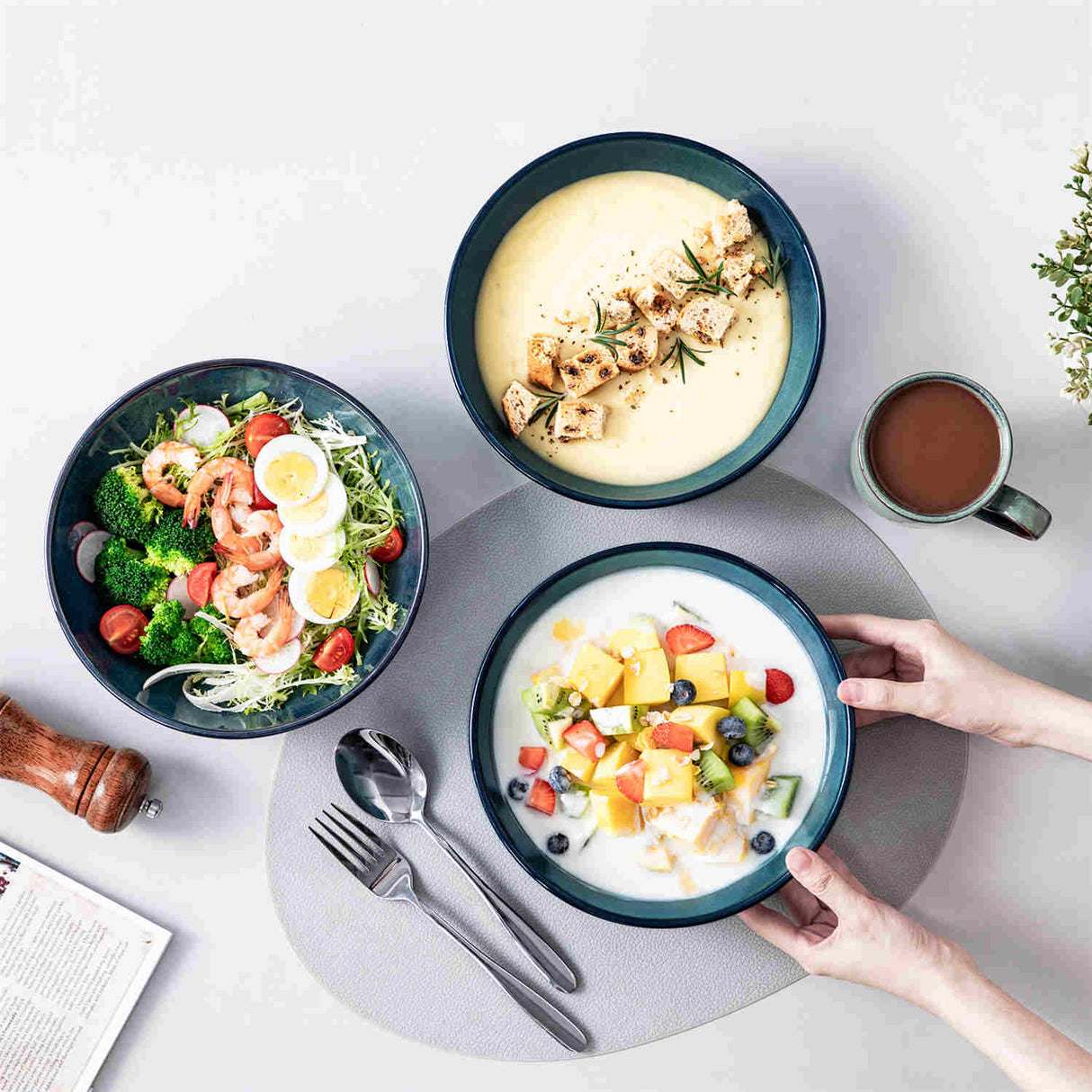 Stern Pasta Bowls Set of 6