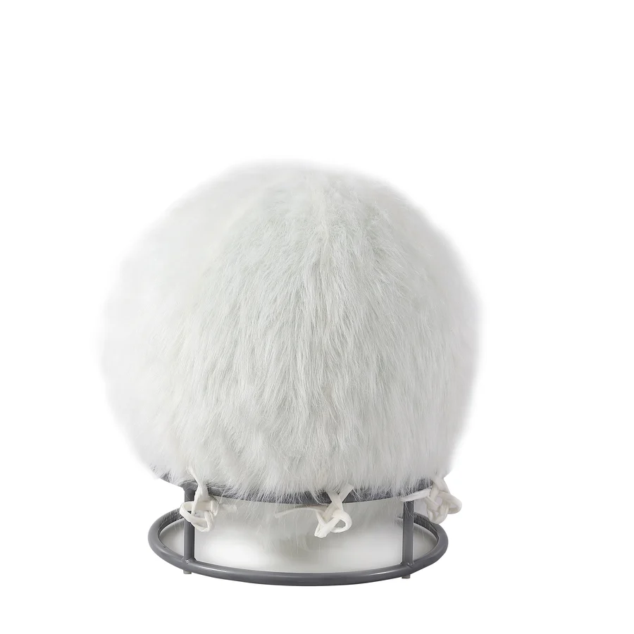 65 Inch Posture Fuzzy Exercise Yoga Ball Chair Set