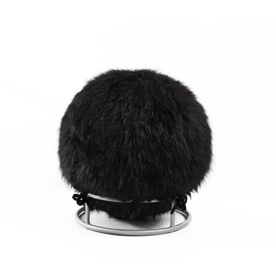 65 Inch Posture Fuzzy Exercise Yoga Ball Chair Set