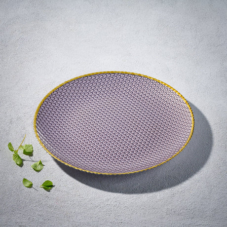 Maple, Colored Glass Chargers with Rim- Set of 4