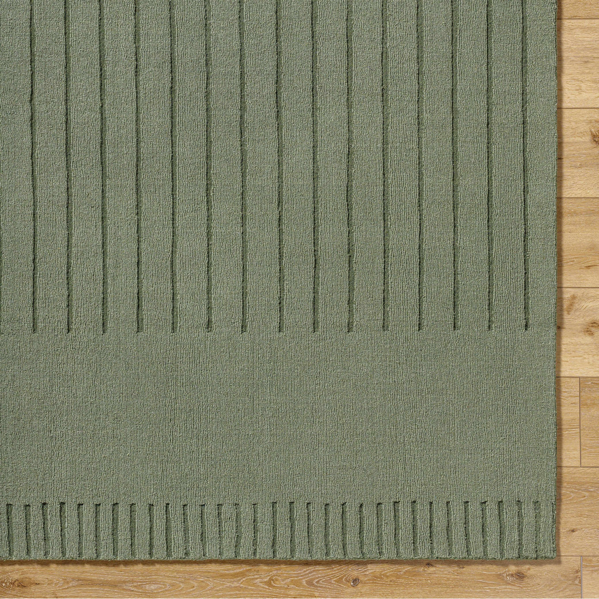 Arnona Green Area Rug