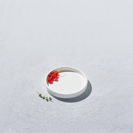 Bolt, Round Matte Modern Plate-Set of 4