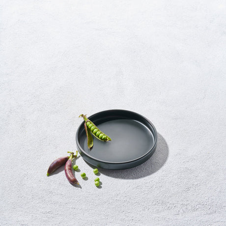 Bolt, Round Matte Modern Plate-Set of 4