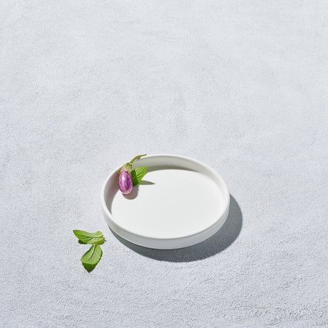 Bolt, Round Matte Modern Plate-Set of 4