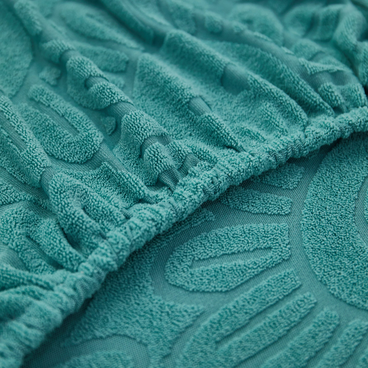 Sunflower Jacquard Fleece Stretchable Cushion Cover, Non-Slip Furniture Covers for Pets, L Shaped Couch Cushion Covers