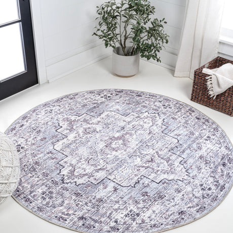 Didim-Boho-Medallion-Machine-Washable-Round-Area-Rug-Area-Rugs