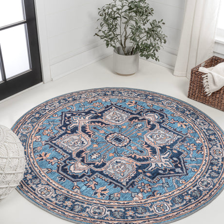Cirali-Ornate-Large-Medallion-Machine-Washable-Round-Area-Rug-Area-Rugs