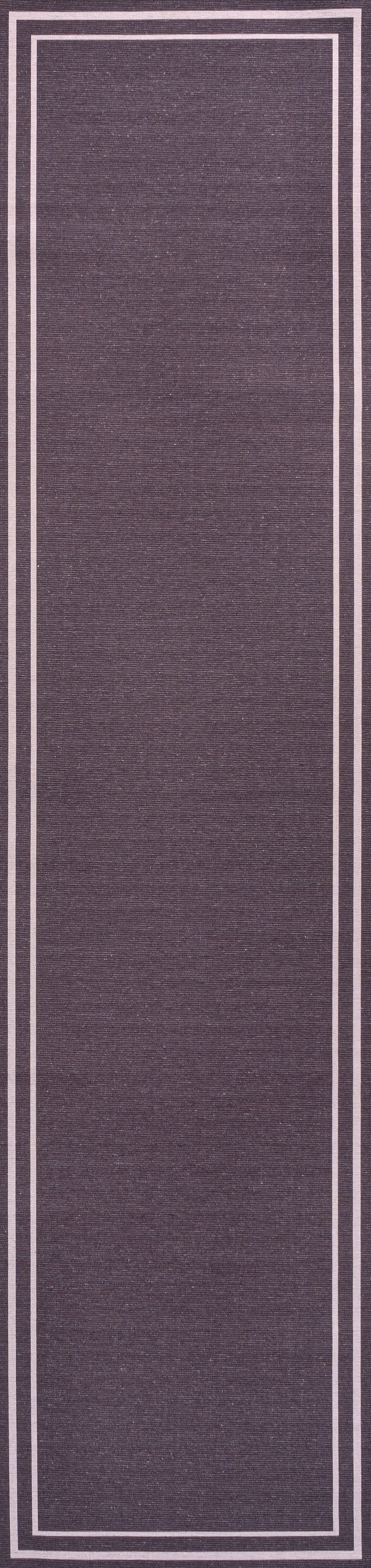 Sloane Classic 2-Stripe Border Washable Runner Rug