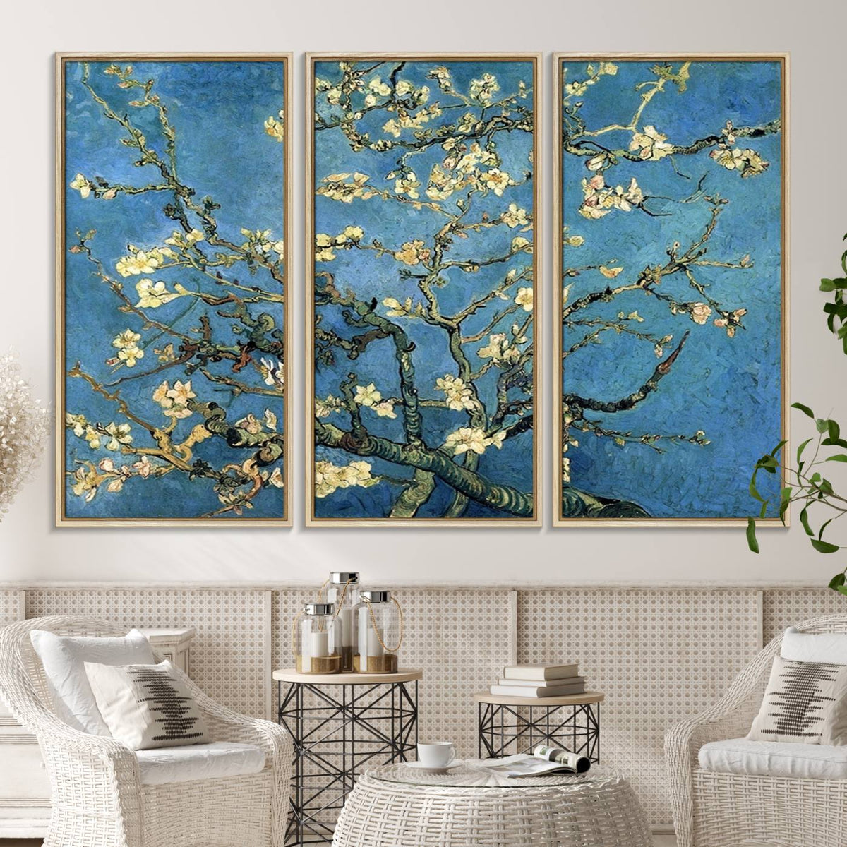 Wall Art Almond Blossom by Van Gogh Canvas Print
