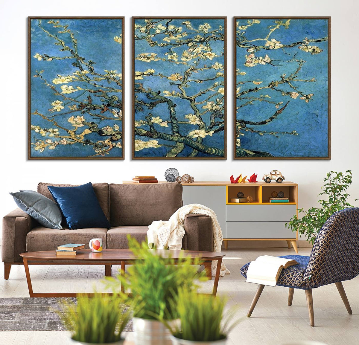 Wall Art Almond Blossom by Van Gogh Canvas Print