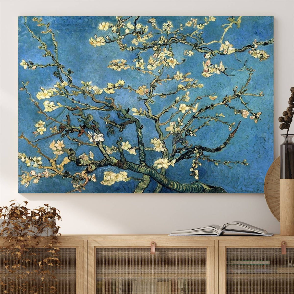 Wall Art Almond Blossom by Van Gogh Canvas Print