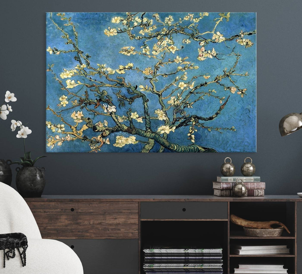 Wall Art Almond Blossom by Van Gogh Canvas Print