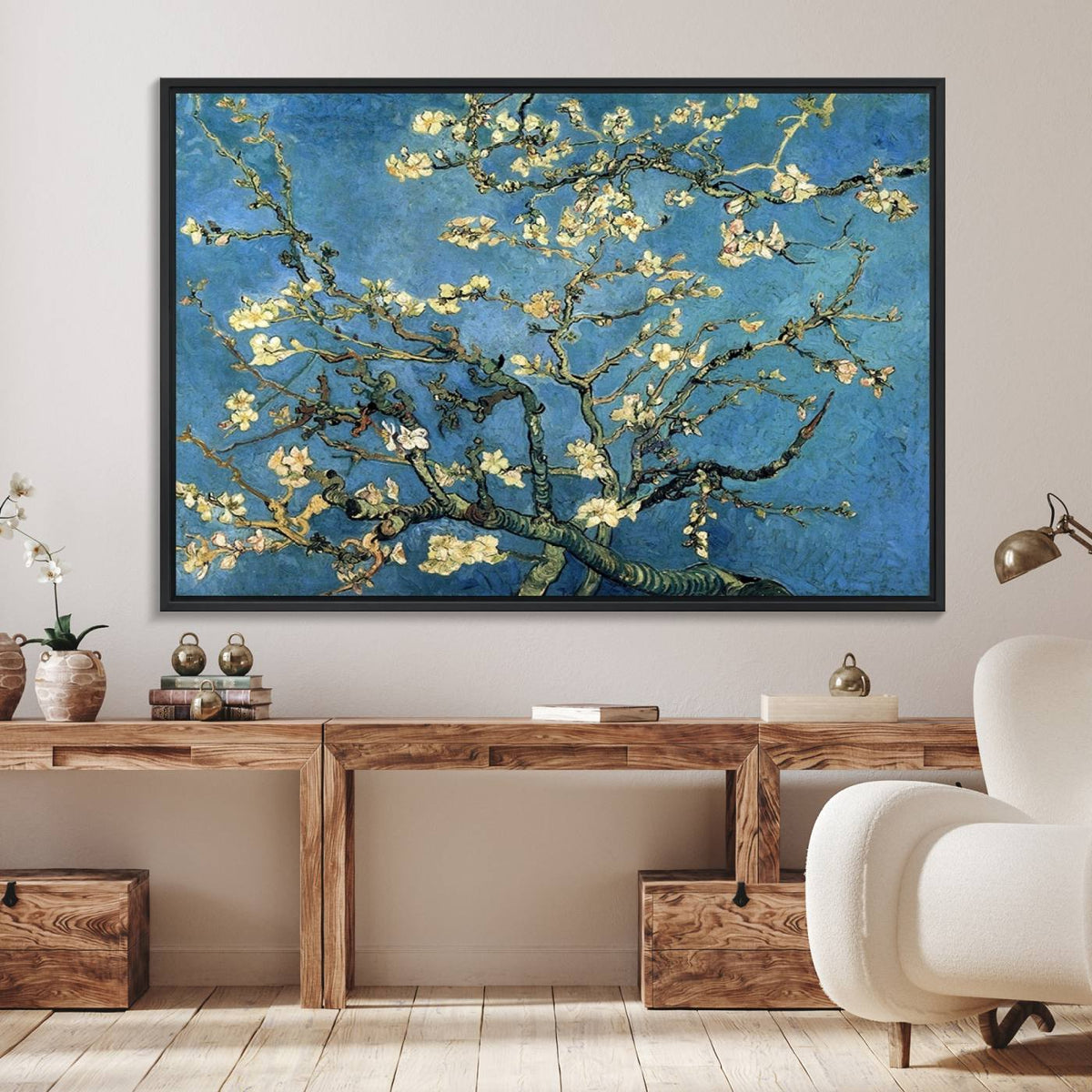 Wall Art Almond Blossom by Van Gogh Canvas Print