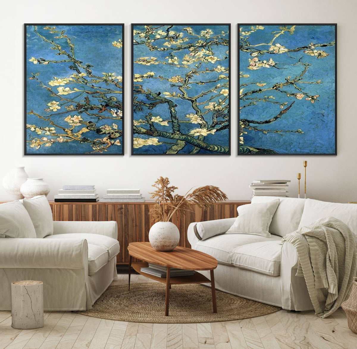 Wall Art Almond Blossom by Van Gogh Canvas Print