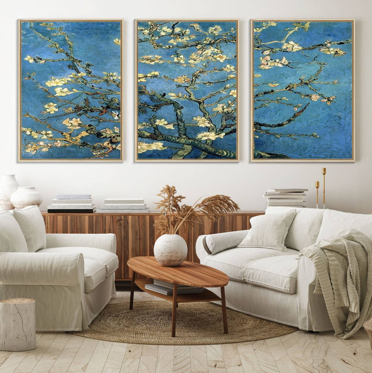 Wall Art Almond Blossom by Van Gogh Canvas Print