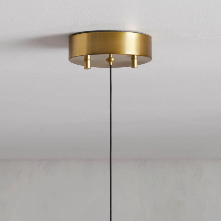 Seeded Glass Raindrop Pendant Light 1-Light 3-Light E12 Fixture