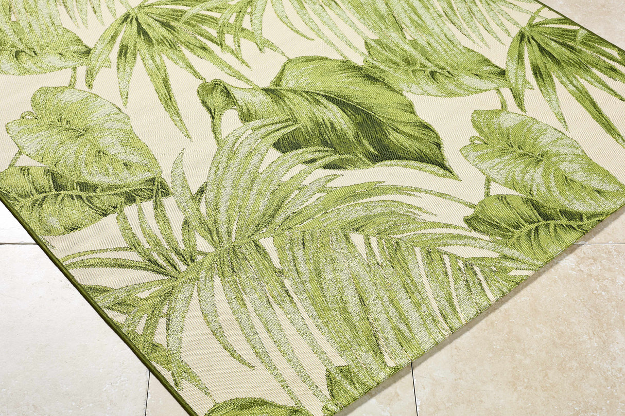 Amirah Green Area Rug