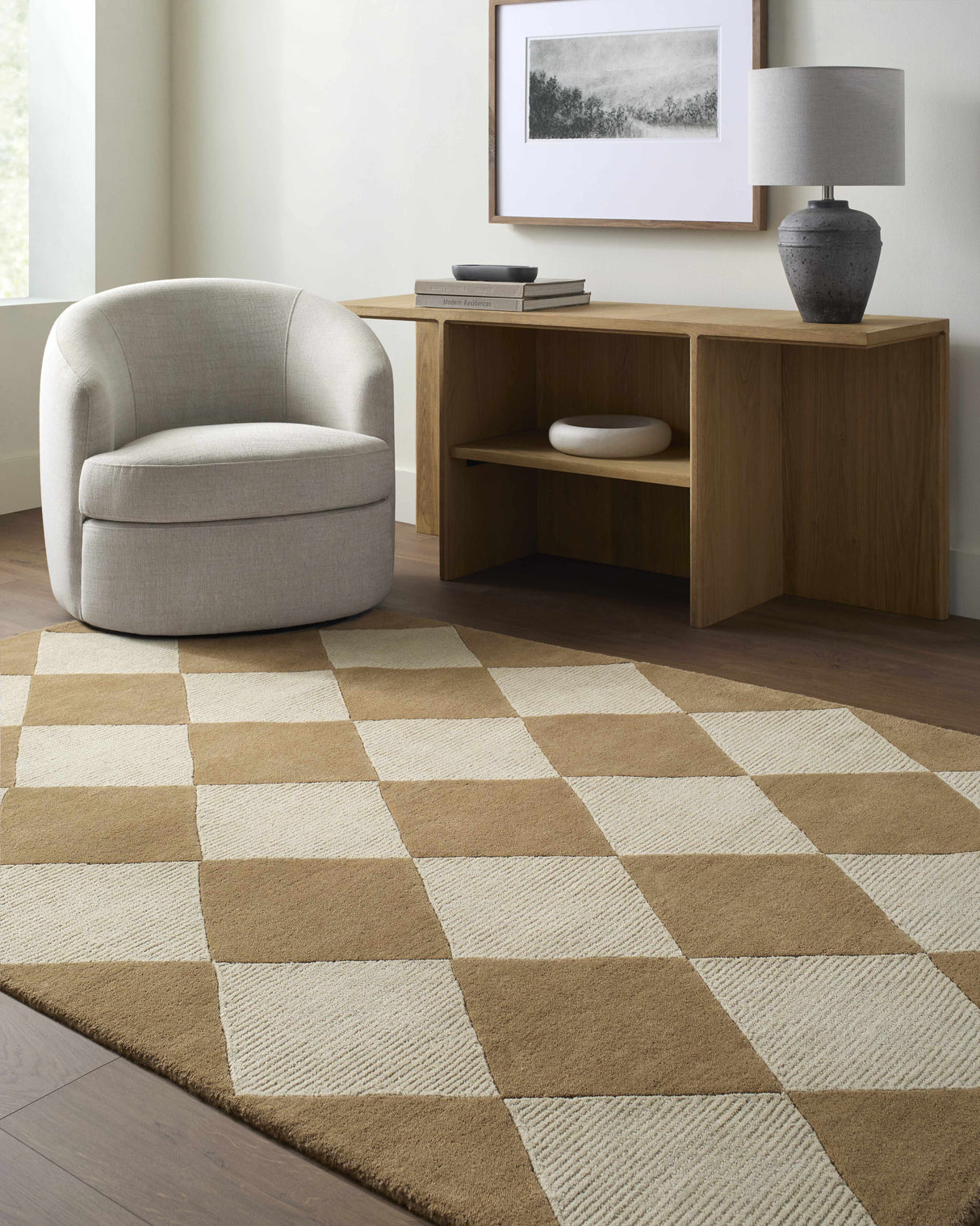 Aradia Tan Area Rug