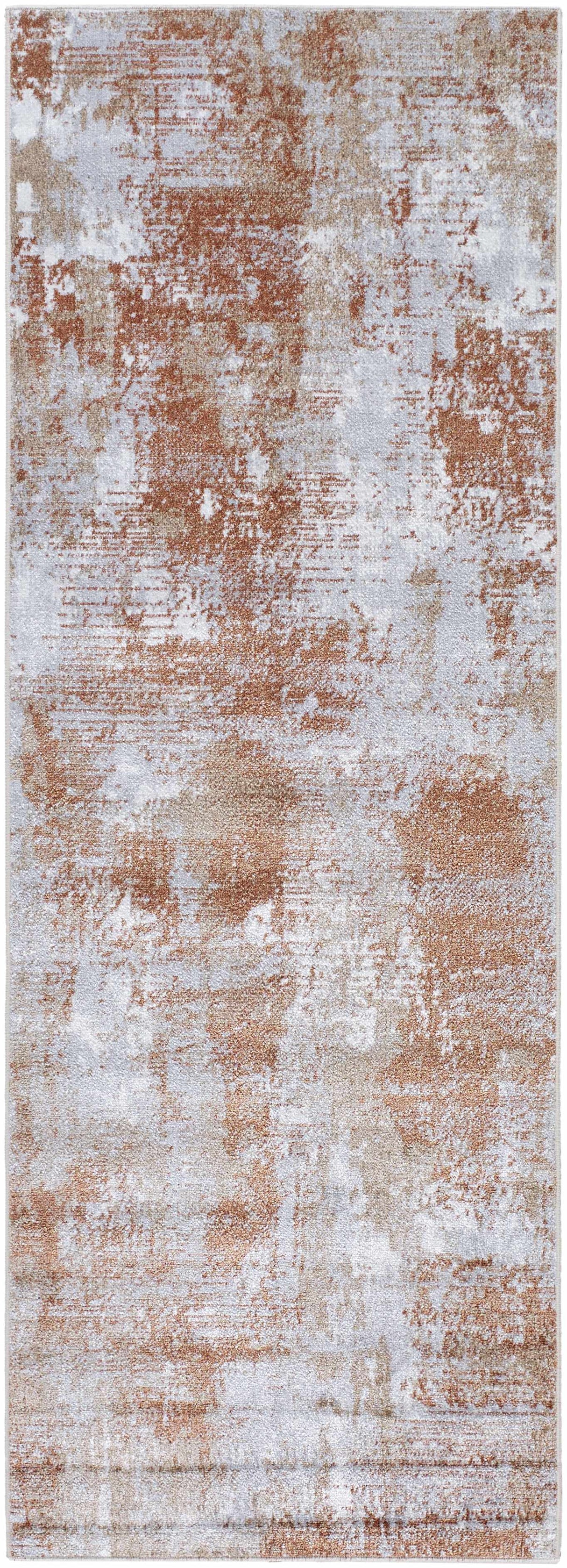 Anitra Brown Washable Area Rug