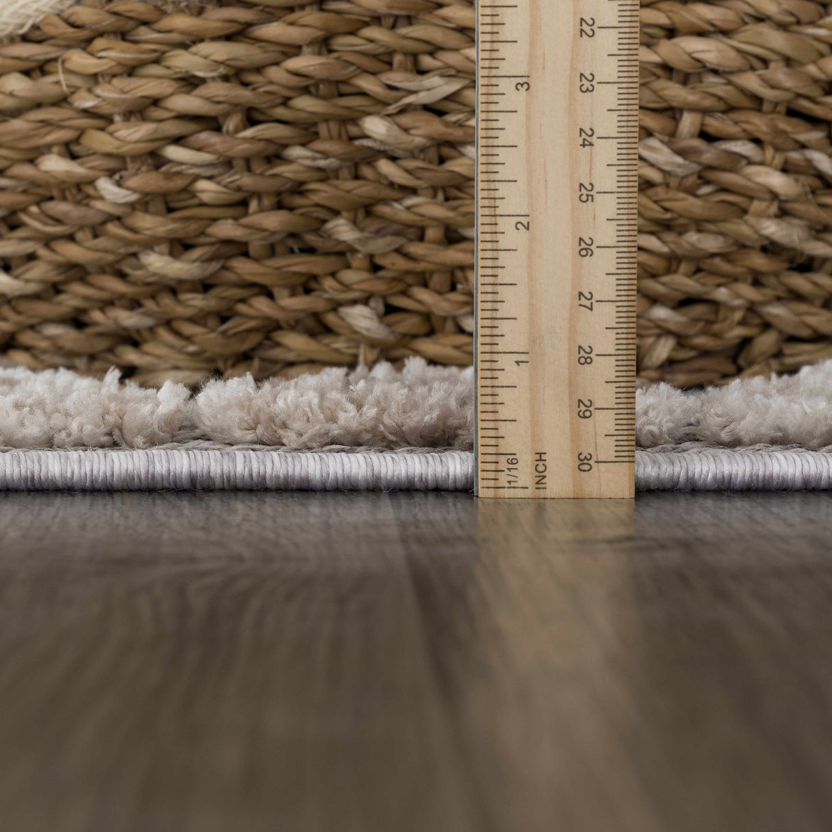 Agoo High-Low Pile Rustic Rug