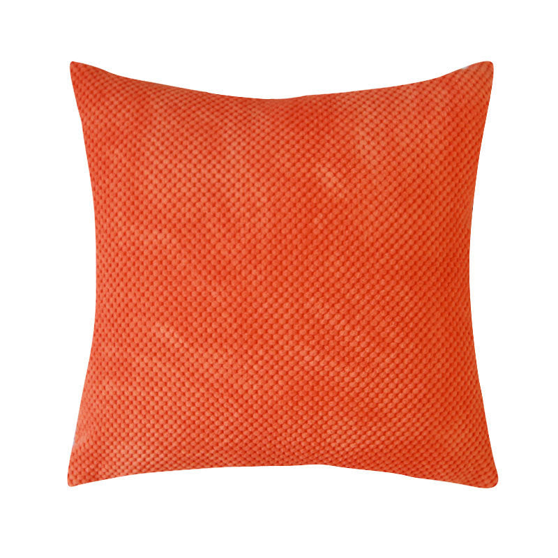 Cross shape Solid Color Throw Pillow (With 450g Insert) size 18"x18" pack of 1